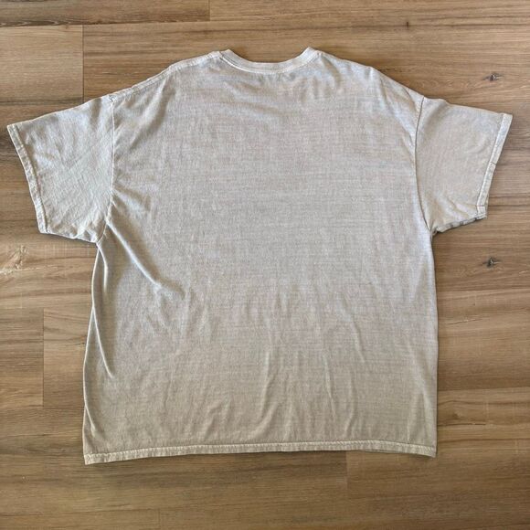 Hank Williams Love Sick Blues Tan Shirt Size Small/Medium Oversized Country - Picture 4 of 4